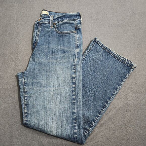 Levi's 512 Women 12 S/C Perfectly Slimming High Rise Bootcut Jeans - Picture 1 of 12